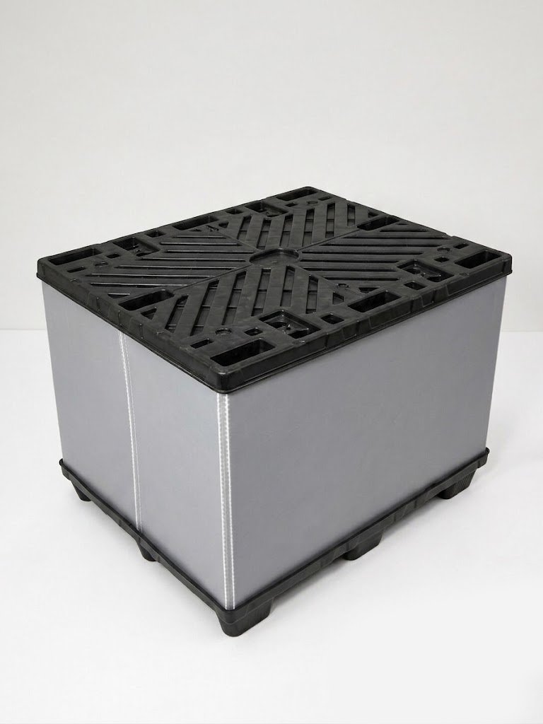FLC pallet stacked
